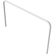 Hoop of steel tube |  60 x 2,5 mm | without cross bar | for casting in concrete | total width: 2500 mm | total height: 1400 mm | hot-dip galvanized